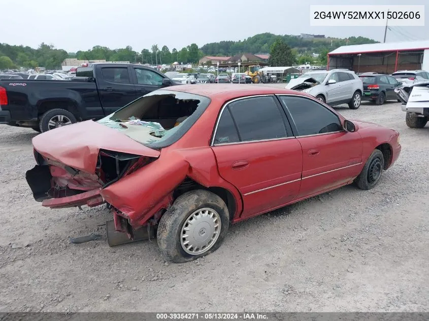 1999 Buick Century Limited VIN: 2G4WY52MXX1502606 Lot: 39354271