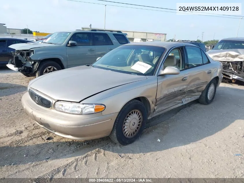 1999 Buick Century Custom VIN: 2G4WS52M4X1409128 Lot: 39405622