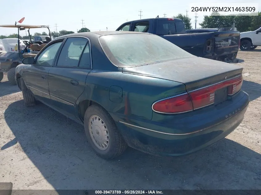 1999 Buick Century Limited Cmi VIN: 2G4WY52M2X1463509 Lot: 39473789