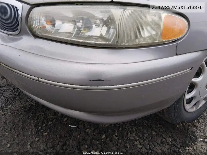 1999 Buick Century Custom VIN: 2G4WS52M5X1513370 Lot: 44765288