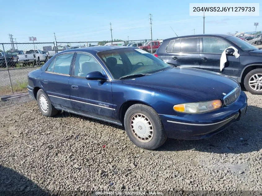 2000 Buick Century Custom VIN: 2G4WS52J6Y1279733 Lot: 39457136