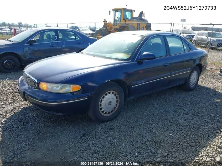 2000 Buick Century Custom VIN: 2G4WS52J6Y1279733 Lot: 39457136