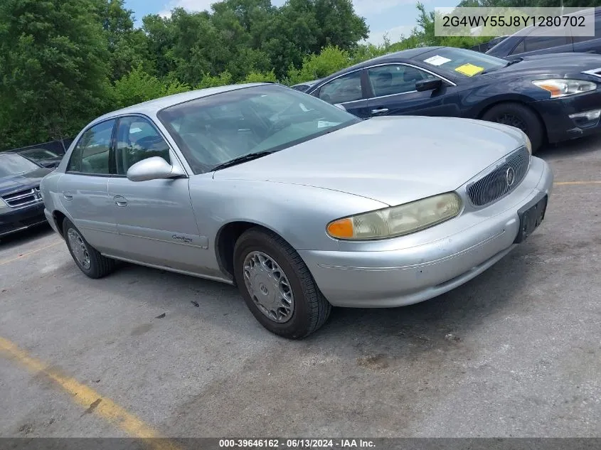 2000 Buick Century Limited/2000 VIN: 2G4WY55J8Y1280702 Lot: 39646162