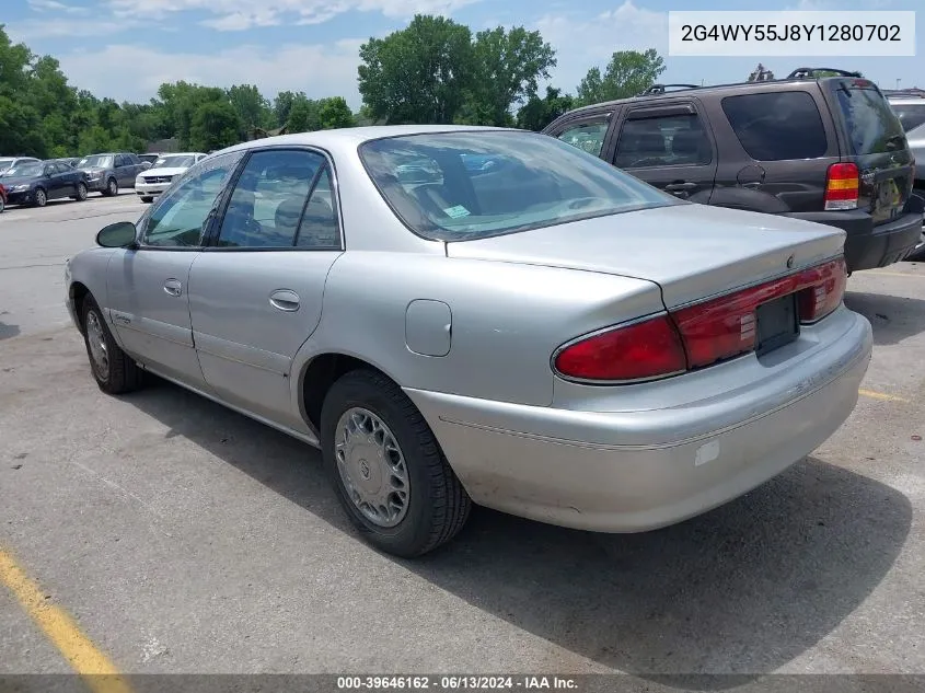 2G4WY55J8Y1280702 2000 Buick Century Limited/2000