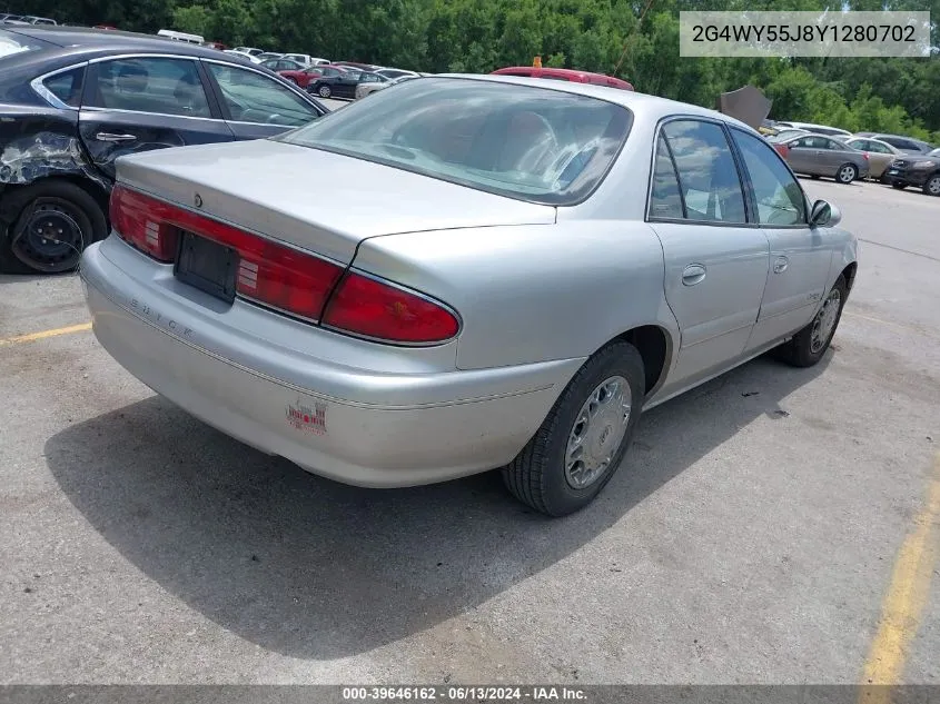 2000 Buick Century Limited/2000 VIN: 2G4WY55J8Y1280702 Lot: 39646162