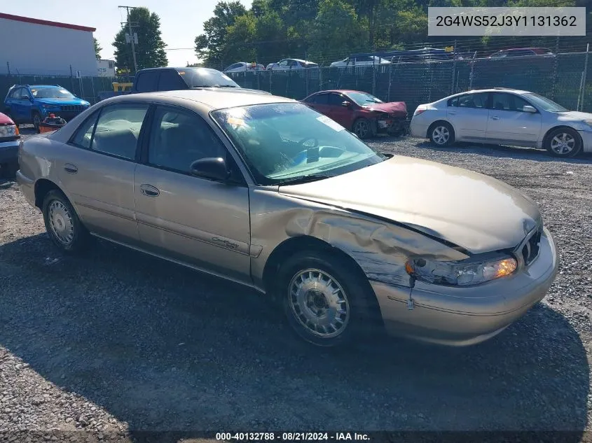 2000 Buick Century Custom VIN: 2G4WS52J3Y1131362 Lot: 40132788