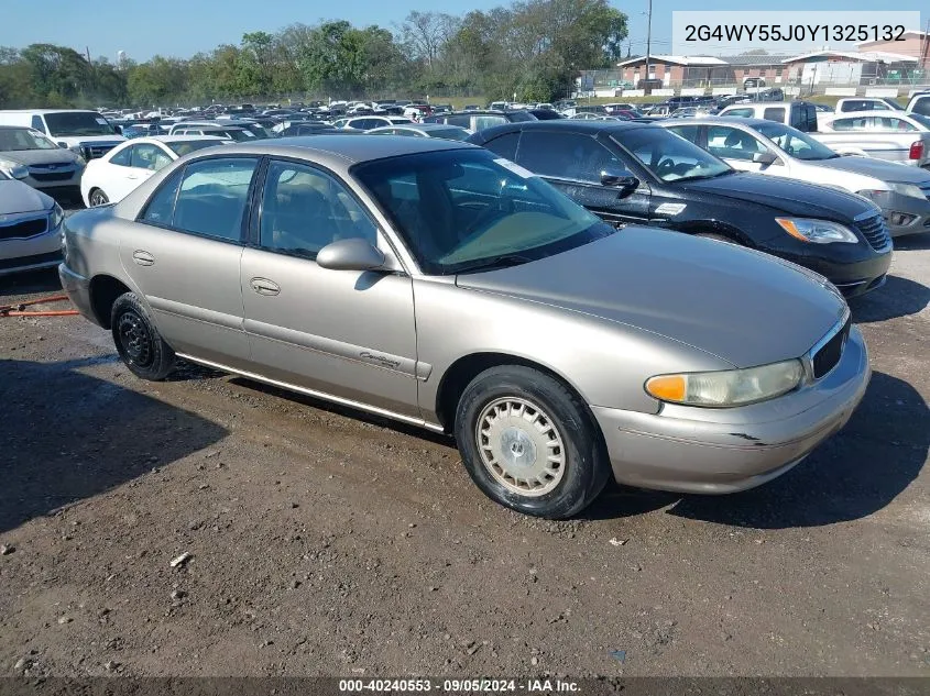 2000 Buick Century Limited VIN: 2G4WY55J0Y1325132 Lot: 40240553