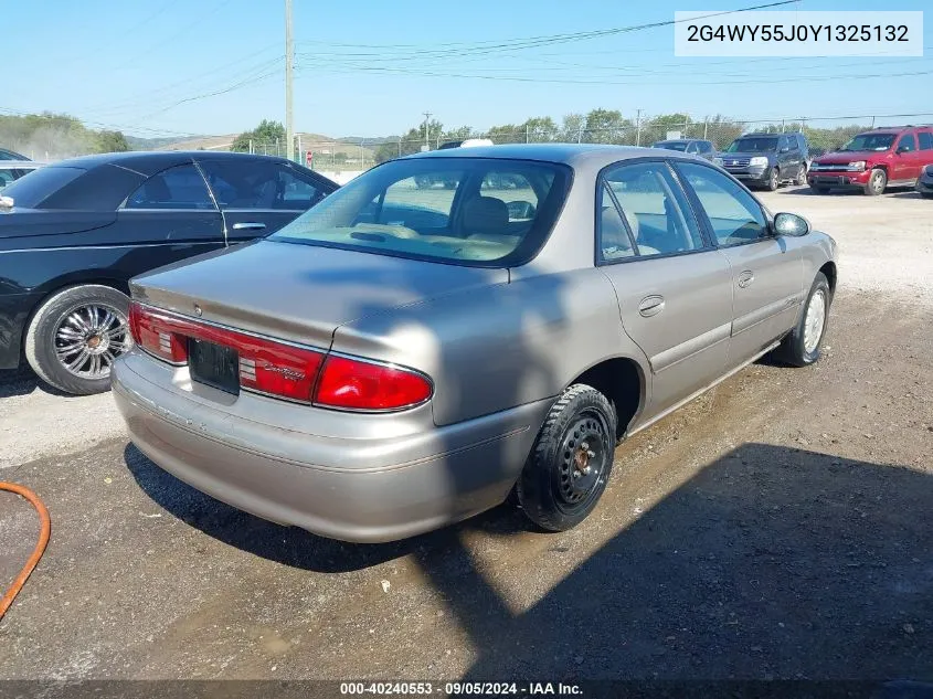 2000 Buick Century Limited VIN: 2G4WY55J0Y1325132 Lot: 40240553