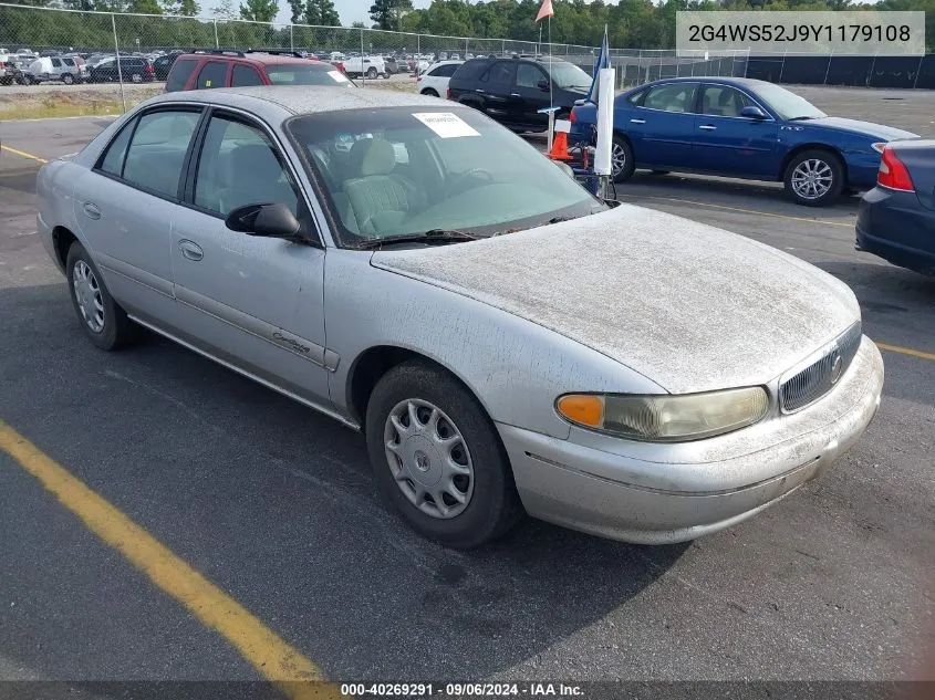 2000 Buick Century Custom VIN: 2G4WS52J9Y1179108 Lot: 40269291