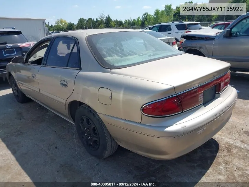 2000 Buick Century Limited VIN: 2G4WY55JXY1135922 Lot: 40305817