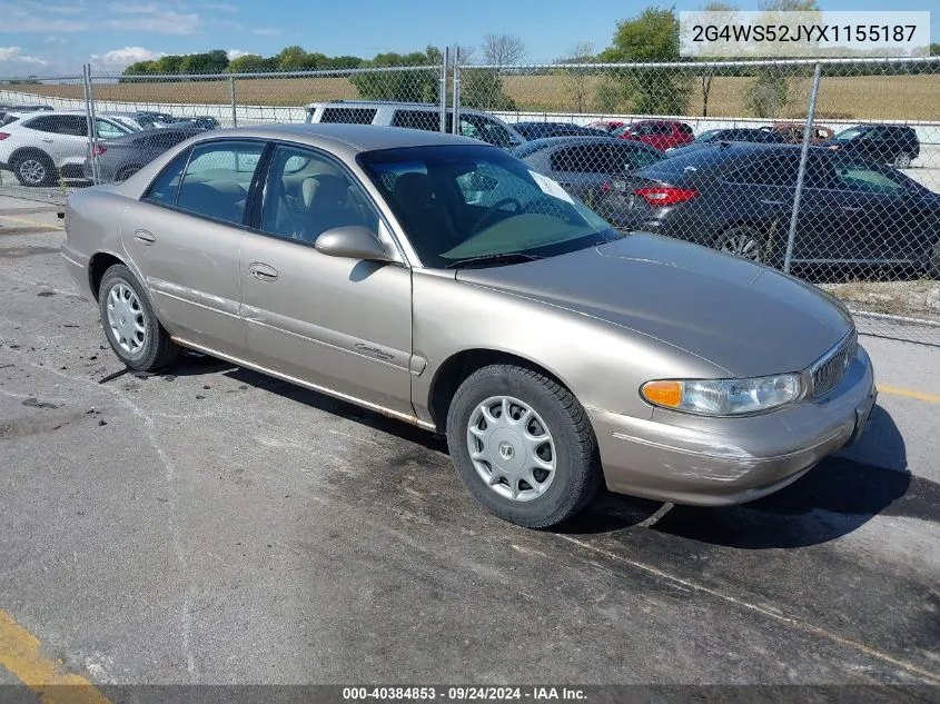 2000 Buick Century VIN: 2G4WS52JYX1155187 Lot: 40384853