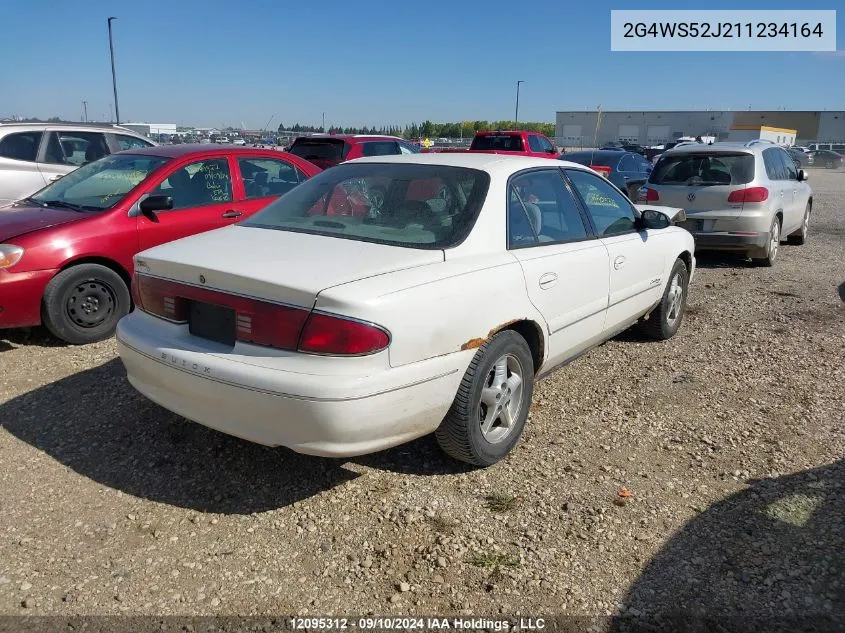 2001 Buick Century Custom VIN: 2G4WS52J211234164 Lot: 12095312