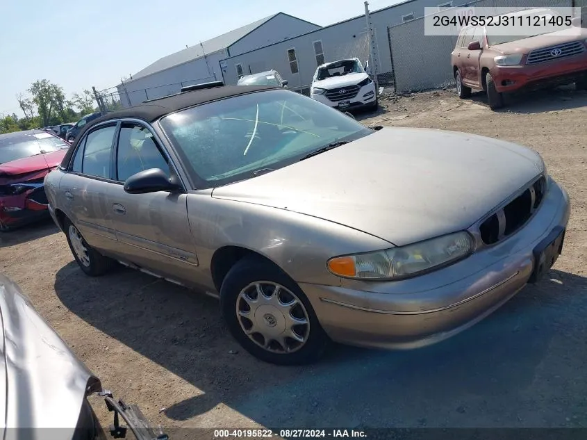 2001 Buick Century Custom VIN: 2G4WS52J311121405 Lot: 40195822