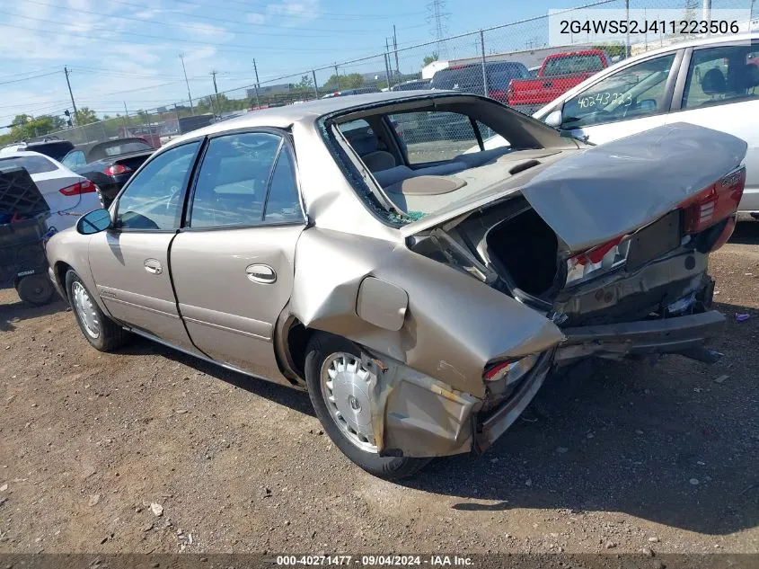 2001 Buick Century Custom VIN: 2G4WS52J411223506 Lot: 40271477