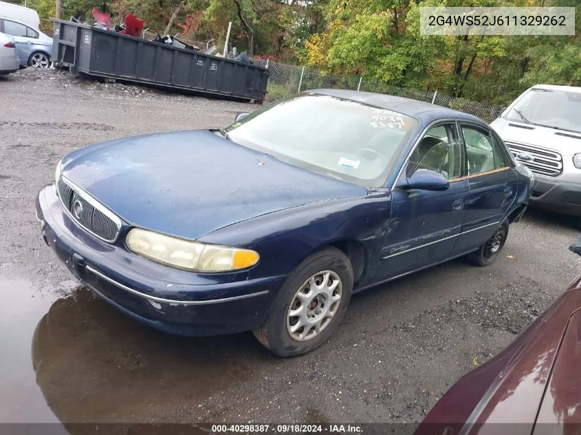 2001 Buick Century Custom VIN: 2G4WS52J611329262 Lot: 40298387