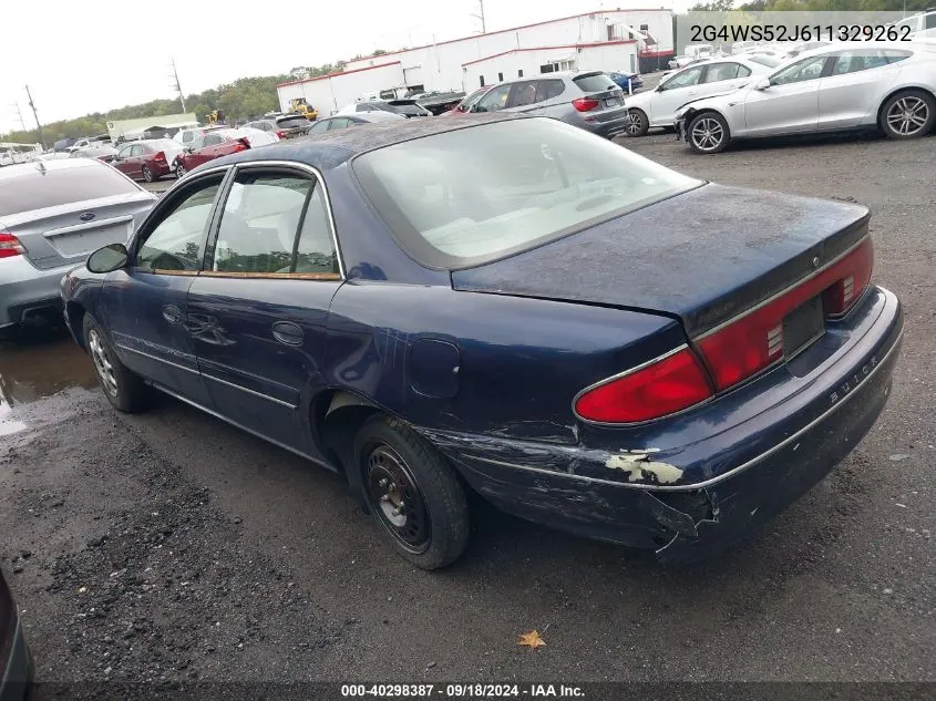 2001 Buick Century Custom VIN: 2G4WS52J611329262 Lot: 40298387