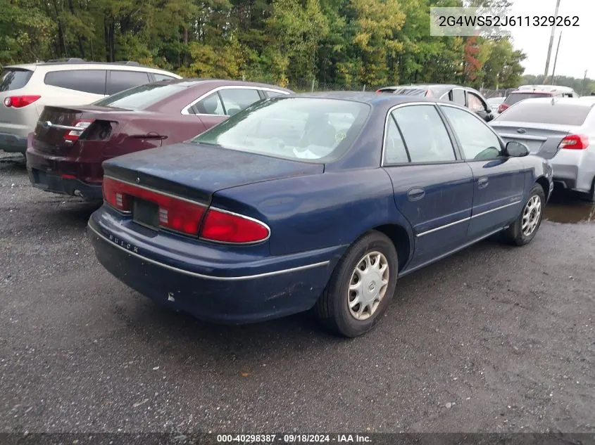 2001 Buick Century Custom VIN: 2G4WS52J611329262 Lot: 40298387