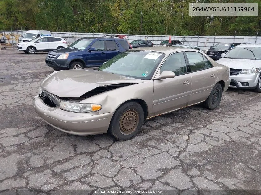 2001 Buick Century Limited VIN: 2G4WY55J611159964 Lot: 40434479