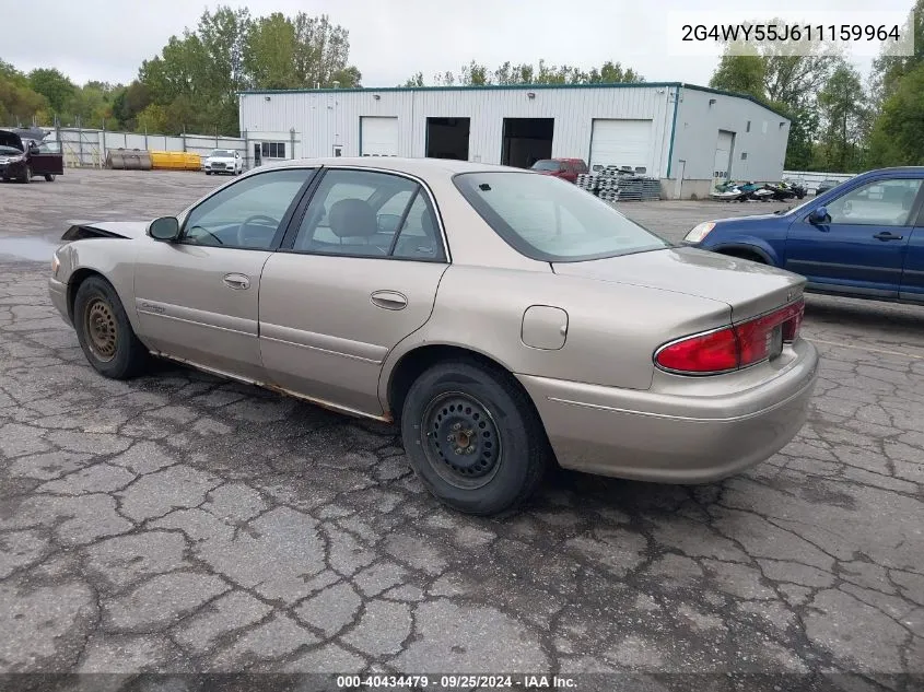 2001 Buick Century Limited VIN: 2G4WY55J611159964 Lot: 40434479