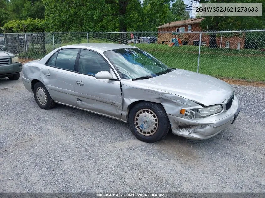 2002 Buick Century Custom VIN: 2G4WS52J621273633 Lot: 39401407