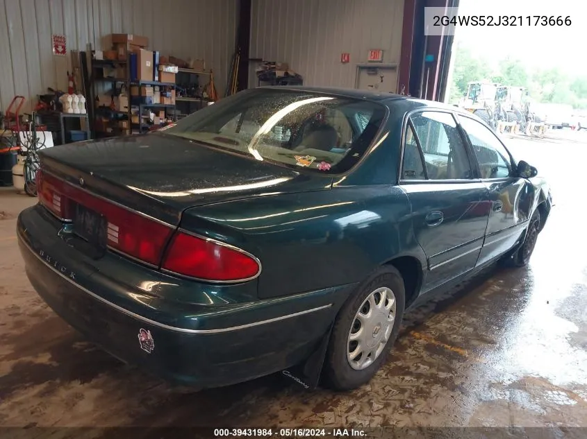 2002 Buick Century Custom VIN: 2G4WS52J321173666 Lot: 39431984