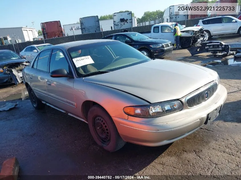 2002 Buick Century Custom VIN: 2G4WS52J921225733 Lot: 39440752