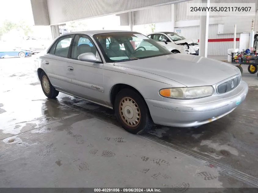 2002 Buick Century Limited VIN: 2G4WY55J021176907 Lot: 40291856