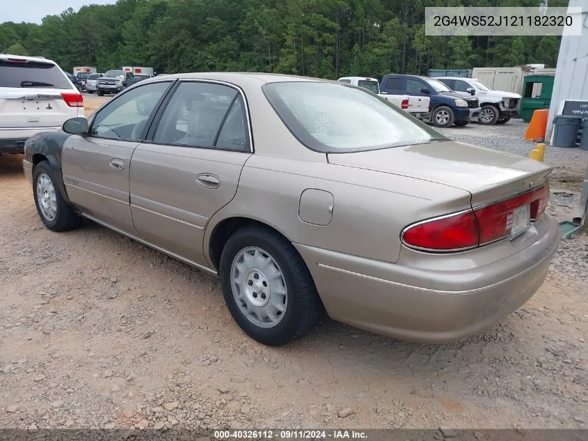 2G4WS52J121182320 2002 Buick Century Custom