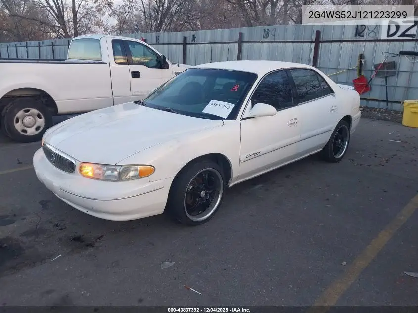 2G4WS52J121223299 2002 Buick Century Custom