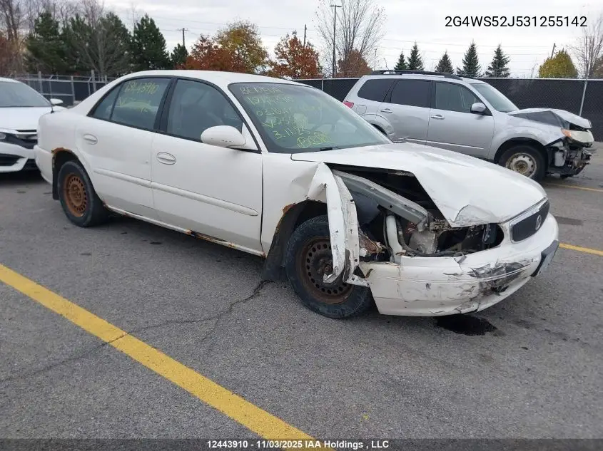 2G4WS52J531255142 2003 Buick Century Custom