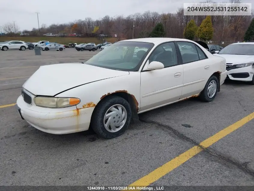 2G4WS52J531255142 2003 Buick Century Custom