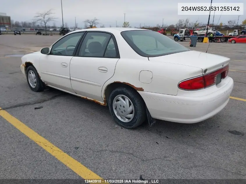 2G4WS52J531255142 2003 Buick Century Custom