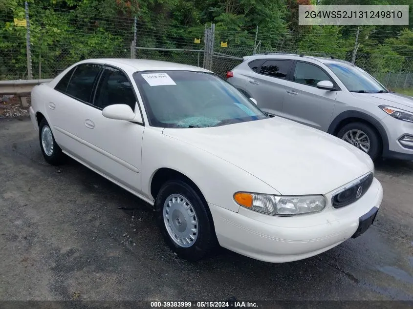 2003 Buick Century Custom VIN: 2G4WS52J131249810 Lot: 39383999