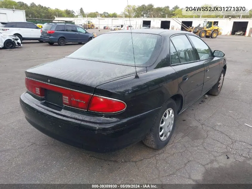 2003 Buick Century Custom VIN: 2G4WS52JX31271370 Lot: 39389930