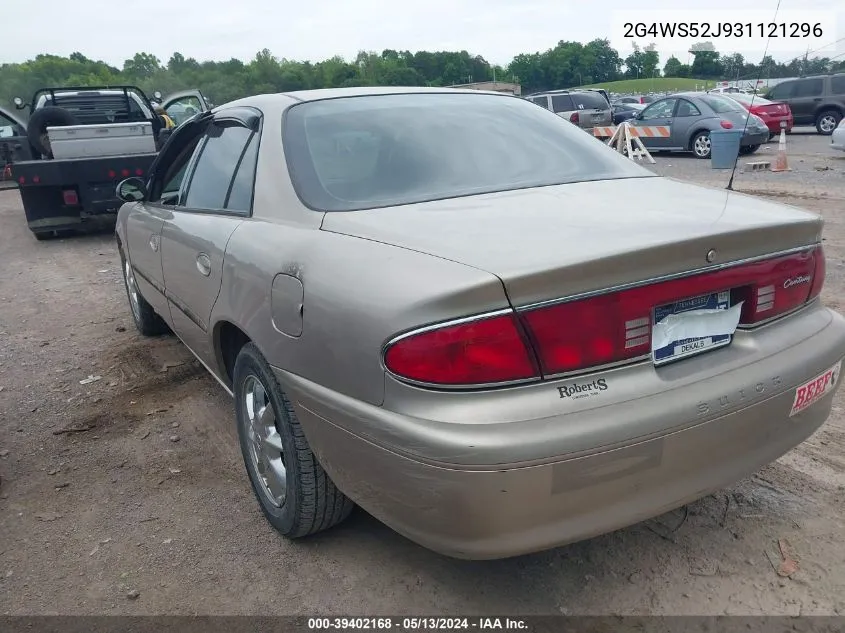 2G4WS52J931121296 2003 Buick Century Custom