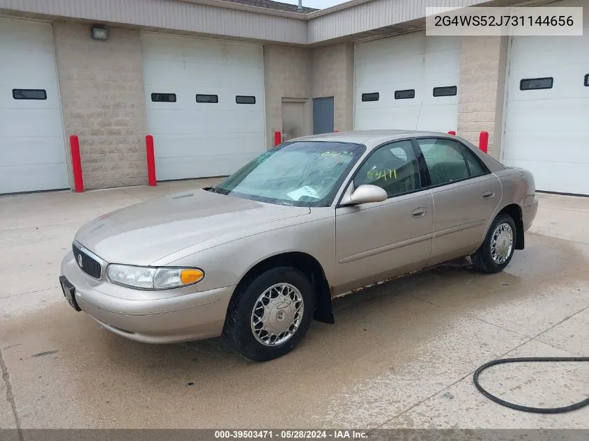 2003 Buick Century Custom VIN: 2G4WS52J731144656 Lot: 39503471