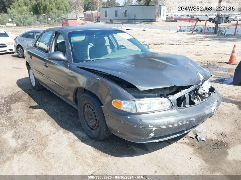 2G4WS52J631227186 2003 Buick Century Custom