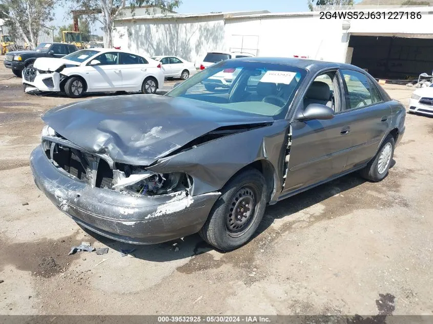 2G4WS52J631227186 2003 Buick Century Custom