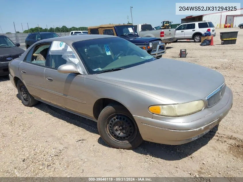 2003 Buick Century Custom VIN: 2G4WS52JX31294325 Lot: 39548119