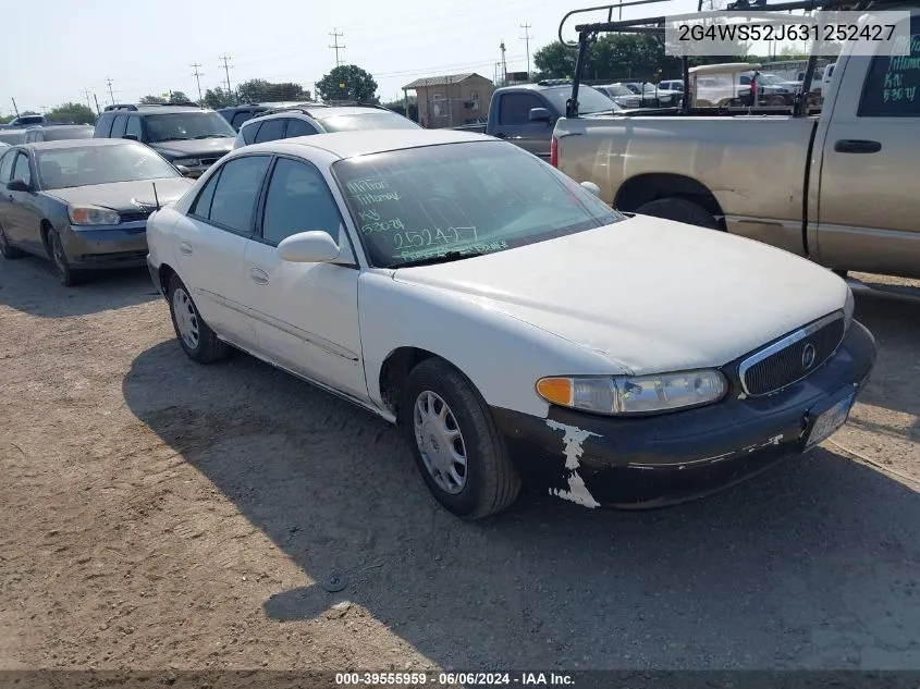 2G4WS52J631252427 2003 Buick Century Custom