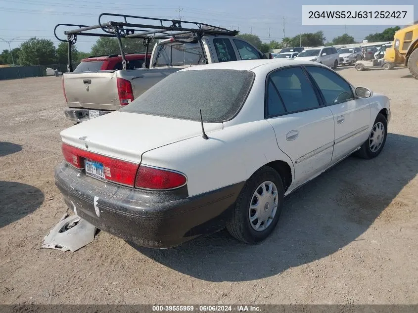 2003 Buick Century Custom VIN: 2G4WS52J631252427 Lot: 39555959