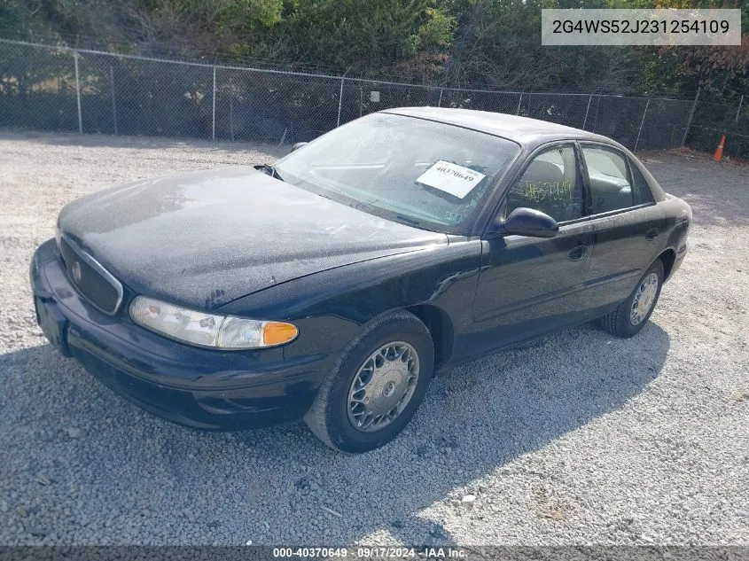 2003 Buick Century Custom VIN: 2G4WS52J231254109 Lot: 40370649