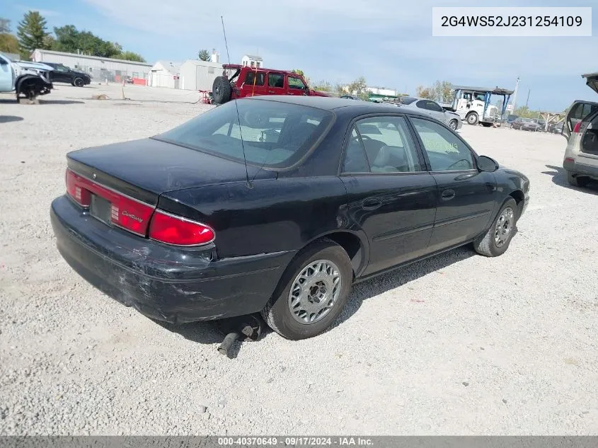 2003 Buick Century Custom VIN: 2G4WS52J231254109 Lot: 40370649