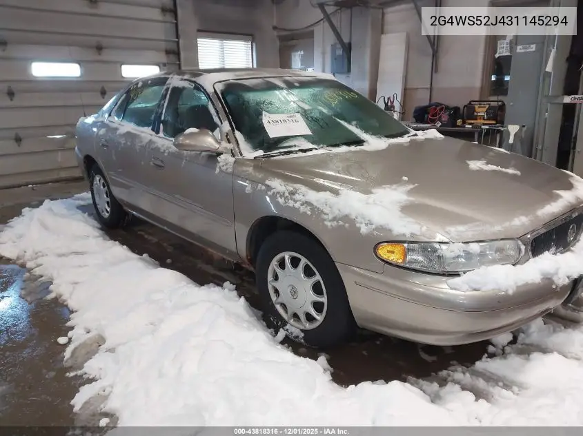 2G4WS52J431145294 2003 Buick Century Custom