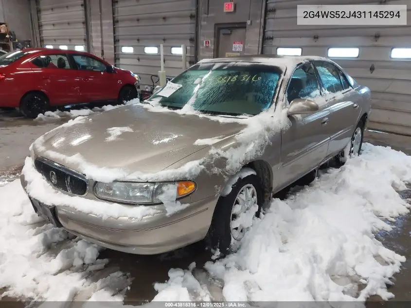 2G4WS52J431145294 2003 Buick Century Custom