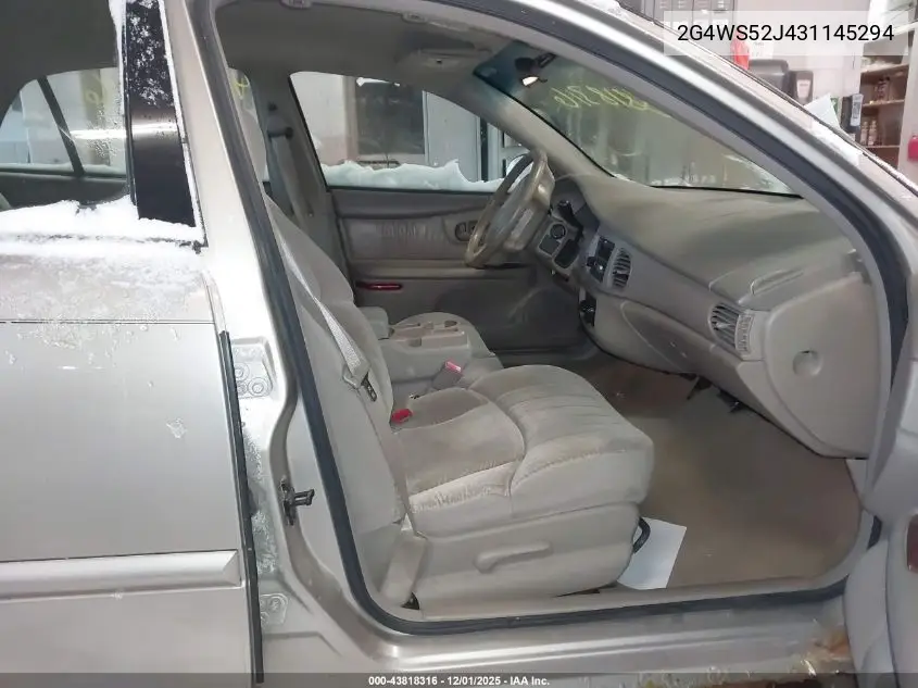 2G4WS52J431145294 2003 Buick Century Custom