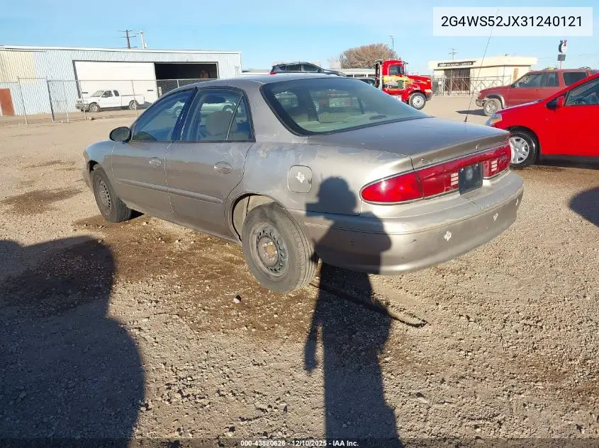 2G4WS52JX31240121 2003 Buick Century Custom