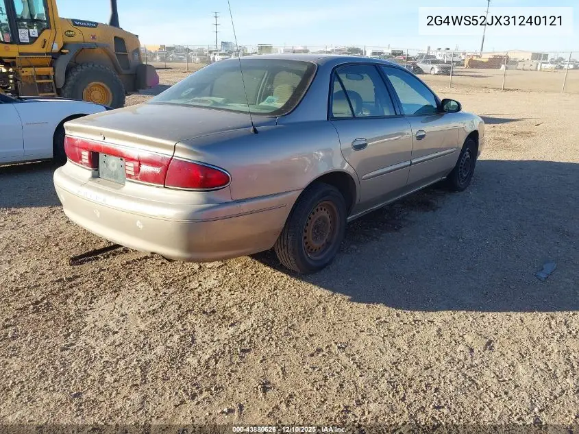 2G4WS52JX31240121 2003 Buick Century Custom