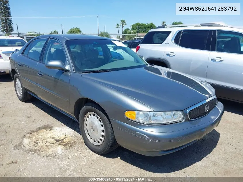 2G4WS52J641283792 2004 Buick Century