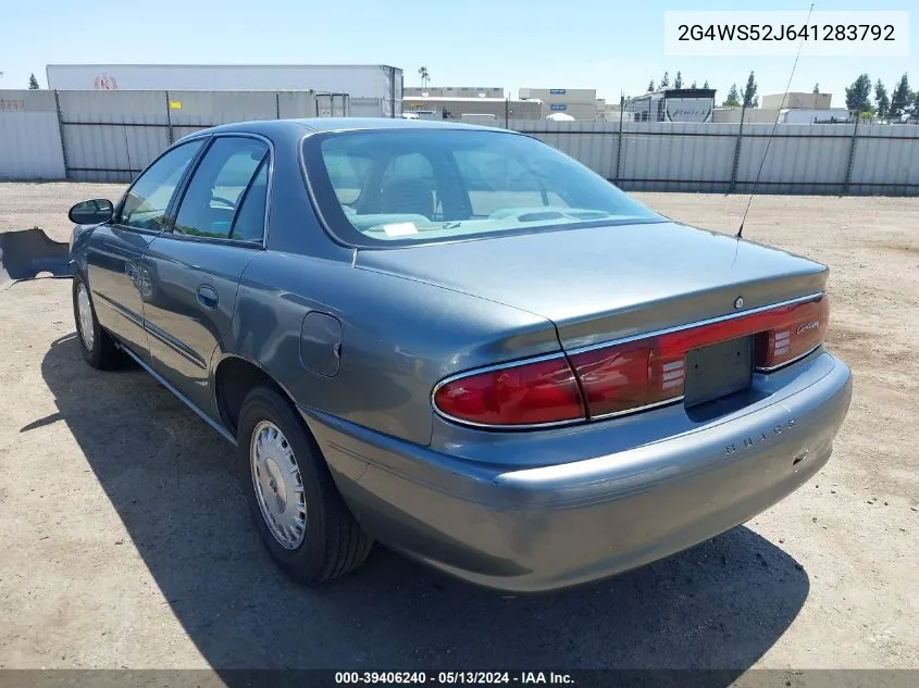 2G4WS52J641283792 2004 Buick Century